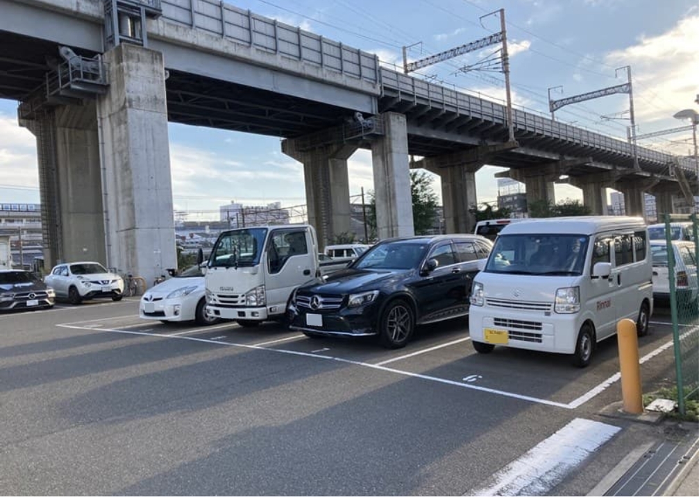 大阪神鉄豊中タクシーの経営する駐車場（第1駐車場）