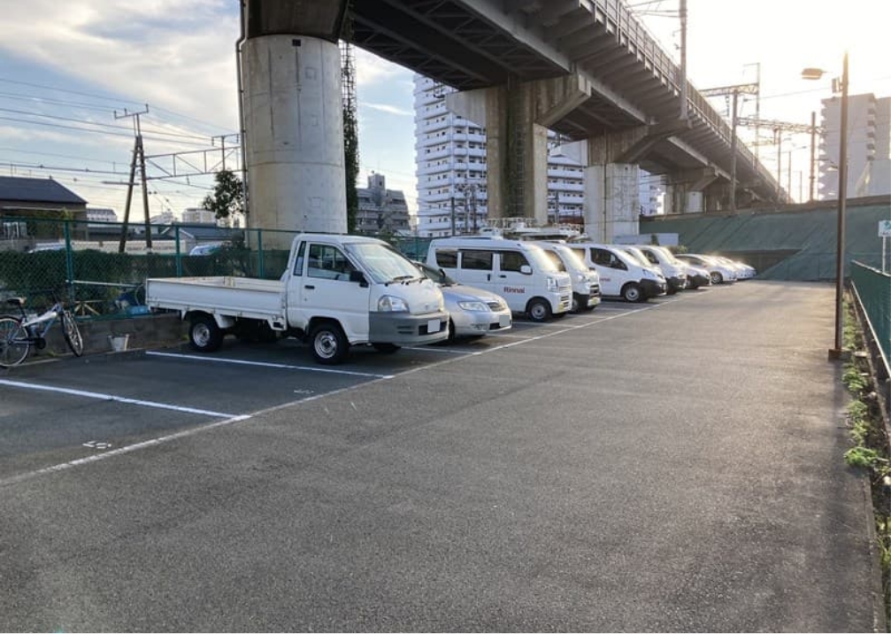 大阪神鉄豊中タクシーの経営する駐車場（第2駐車場）
